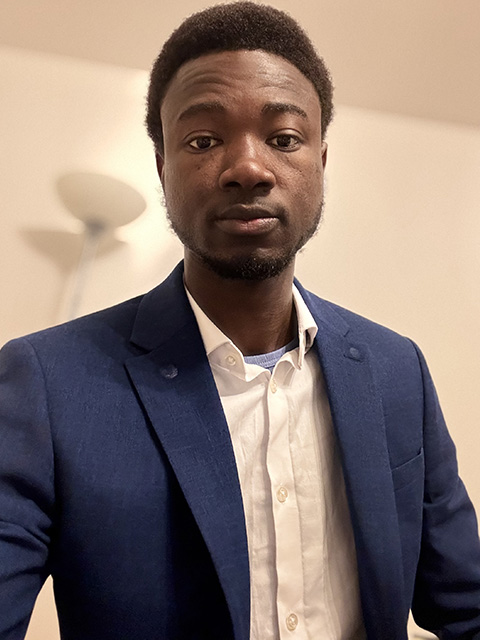 Portrait photograph of ABCE staff member, Oyedotun Oyelami